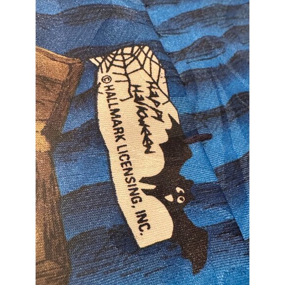 RARE Vintage Hallmark Halloween Tie – Dracula Fishing for Dead Fish – Made in US - Picture 5 of 10